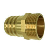Max Brass Barbed Hose Fitting Connector Adapter Male Pipe 38mm Barb Dia