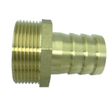 Max Brass Barbed Hose Fitting Connector Adapter Male Pipe 40mm Barb Dia