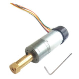 Max 9V High Torque Geared Speed Reduction DC Motor Brass Coupling