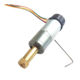 Max 9V High Torque Geared Speed Reduction DC Motor Brass Coupling