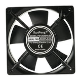 Maxbell 12025 Black 220V 120x120x25mm Brushless Silent Cooling Fan for LED Display
