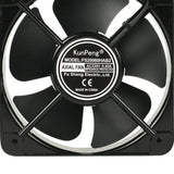 Max 220V Industrial Cooling Fan 200x200x60mm for Frequency Converter LCD Display