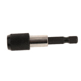 Maxbell 1Pc 1/4 Screwdriver Extension Quick Release Hex Shank Holder Drill Bit Black 60mm