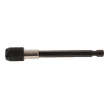 Maxbell 1Pc 1/4 Screwdriver Extension Quick Release Hex Shank Holder Drill Bit Black 100mm