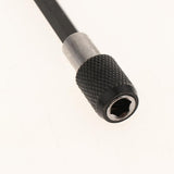 Maxbell 1Pc 1/4 Screwdriver Extension Quick Release Hex Shank Holder Drill Bit Black 100mm