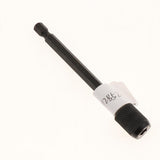Maxbell 1Pc 1/4 Screwdriver Extension Quick Release Hex Shank Holder Drill Bit Black 100mm