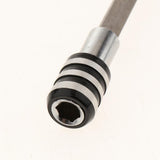 Maxbell 1Pc 1/4 Screwdriver Extension Quick Release Hex Shank Holder Drill Bit Black 150mm