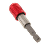 Maxbell 1Pc 1/4 Screwdriver Extension Quick Release Hex Shank Holder Drill Bit Red 60mm