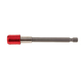 Maxbell 1Pc 1/4 Screwdriver Extension Quick Release Hex Shank Holder Drill Bit Red 100mm