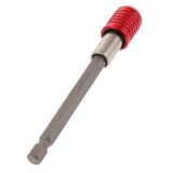 Maxbell 1Pc 1/4 Screwdriver Extension Quick Release Hex Shank Holder Drill Bit Red 100mm