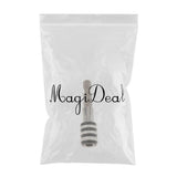 Maxbell 1Pc 1/4 Screwdriver Extension Quick Release Hex Shank Holder Drill Bit Black White 60mm