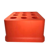 Maxbell BT30 BT40 BT50 Tool Holder Storage Box PP Plastic Box for CNC Parts 9 Hole