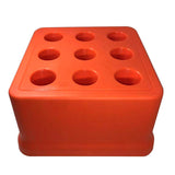 Maxbell BT30 BT40 BT50 Tool Holder Storage Box PP Plastic Box for CNC Parts 9 Hole