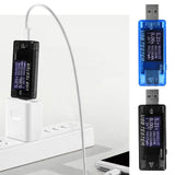 Maxbell LCD Tester USB Output Current Detector for Phone Charger, Power Bank  Blue