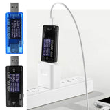 Maxbell LCD Tester USB Output Current Detector for Phone Charger, Power Bank  Blue