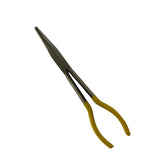 Max 25 45 90 Degree Ring Shape 11" Straight Bent Long Needle Curved  Nose Pliers 25 Degree