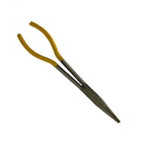 Max 25 45 90 Degree Ring Shape 11" Straight Bent Long Needle Curved  Nose Pliers 45 Degree