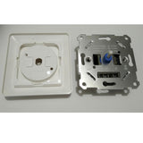 Max 1 PCS Press Adjustable Light Dimmer Switch Electric Dimmer Wall Switch 200W European Regulations