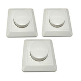Max 1 PCS Press Adjustable Light Dimmer Switch Electric Dimmer Wall Switch 200W European Regulations