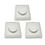 Max 1 PCS Press Adjustable Light Dimmer Switch Electric Dimmer Wall Switch 200W European Regulations