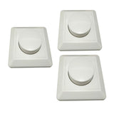 Max 1 PCS Press Adjustable Light Dimmer Switch Electric Dimmer Wall Switch 200W European Regulations