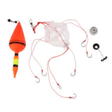 Max Explosive Fishing Hooks Spherical Feeder with Sharpened Fishhooks A