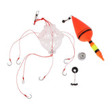 Max Explosive Fishing Hooks Spherical Feeder with Sharpened Fishhooks A