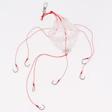 Max Explosive Fishing Hooks Spherical Feeder with Sharpened Fishhooks A