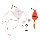 Max Explosive Fishing Hooks Spherical Feeder with Sharpened Fishhooks A