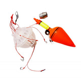 Max Explosive Fishing Hooks Spherical Feeder with Sharpened Fishhooks A
