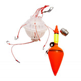 Max Explosive Fishing Hooks Spherical Feeder with Sharpened Fishhooks A