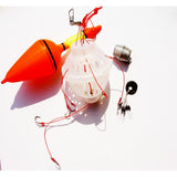 Max Explosive Fishing Hooks Spherical Feeder with Sharpened Fishhooks A