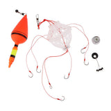 Max Explosive Fishing Hooks Spherical Feeder with Sharpened Fishhooks A