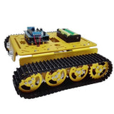 Maxbell Full set of standard classic Arduino+WiFi control crawler tank chassis Golden
