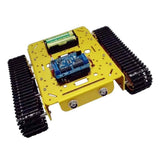 Maxbell Full set of standard classic Arduino+WiFi control crawler tank chassis Golden