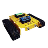 Maxbell Full set of standard classic Arduino+WiFi control crawler tank chassis Golden
