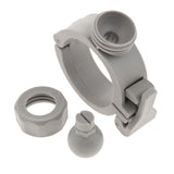 Maxbell PP Adjustable Ball Flat Fan Clamp Spray Eyelet Nozzles, Industrial Cleaning 2inch Fan 6510