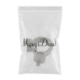 Maxbell PP Adjustable Ball Flat Fan Clamp Spray Eyelet Nozzles, Industrial Cleaning 2inch Fan 6510