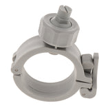 Maxbell PP Adjustable Ball Flat Fan Clamp Spray Eyelet Nozzles, Industrial Cleaning 2inch Fan 6510