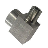 Max Double Head Right Angle Pipe Fitting Threaded Elbow Connector 1 point x 9 mouth