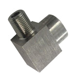 Max Double Head Right Angle Pipe Fitting Threaded Elbow Connector 1 point x 9 mouth