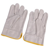 Max 25cm Cowhide Protective Gloves Labor Safety Hands Cover for Welding Beige