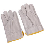 Max 25cm Cowhide Protective Gloves Labor Safety Hands Cover for Welding Beige