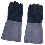 Maxbell Two-layer full leather welding gloves, hand welding gloves electric welding