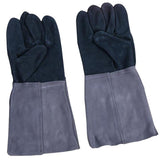 Maxbell Two-layer full leather welding gloves, hand welding gloves electric welding