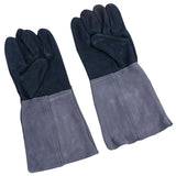 Maxbell Two-layer full leather welding gloves, hand welding gloves electric welding