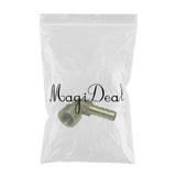 Max Brass 90 Degree Female Thread Hose Pipe Fitting, 1/4'' Connector DN8x8mm