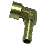 Max Brass 90 Degree Female Thread Hose Pipe Fitting, 1/4'' Connector DN8x8mm