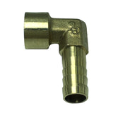 Max Brass 90 Degree Female Thread Hose Pipe Fitting, 1/4'' Connector DN8x10mm