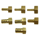 Max Pneumatic Hose Connector Female Brass Water Pipe/Plumbing Fittings 6mm